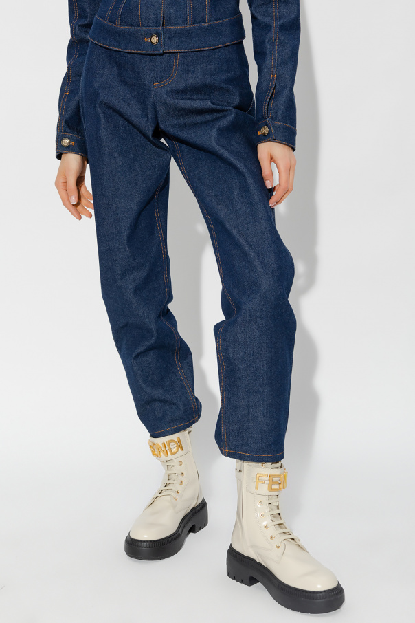 Brights & Neutrals :: Royal Blue jeans & Fendi Classico bag - Wendy's  Lookbook