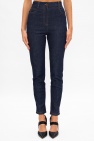 Fendi fendi ff motif wide leg jeans item