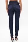 Fendi fendi ff motif wide leg jeans item