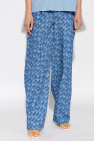 Fendi Stripes trousers with Fendi Brush pattern