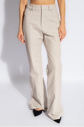 Fendi Monogrammed COLLINA trousers