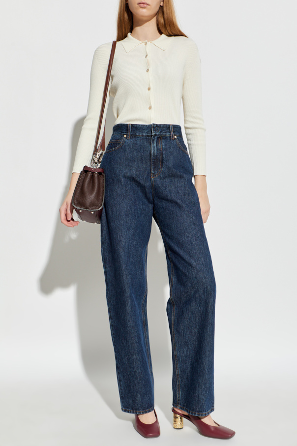Fendi Jeans mit hoher Taille