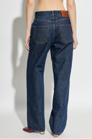 Fendi Jeans mit hoher Taille