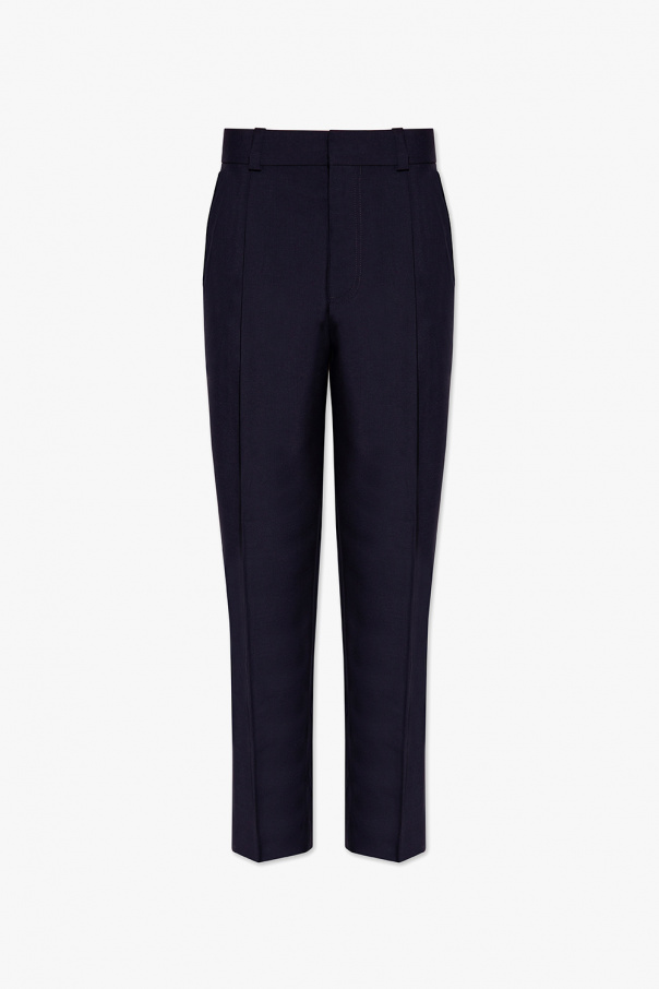 Acne Studios Wool pleat-front choice trousers