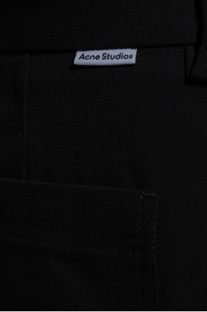 Acne Studios Pleat-front Diesel trousers