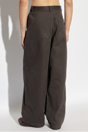 Acne Studios Cotton trousers with a loose fit