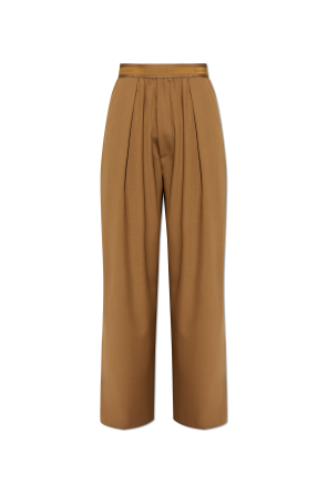 Pants with logo
