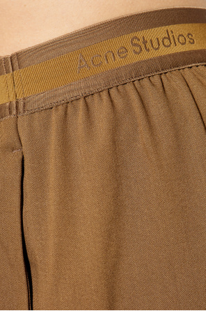 Acne Studios Pants with logo