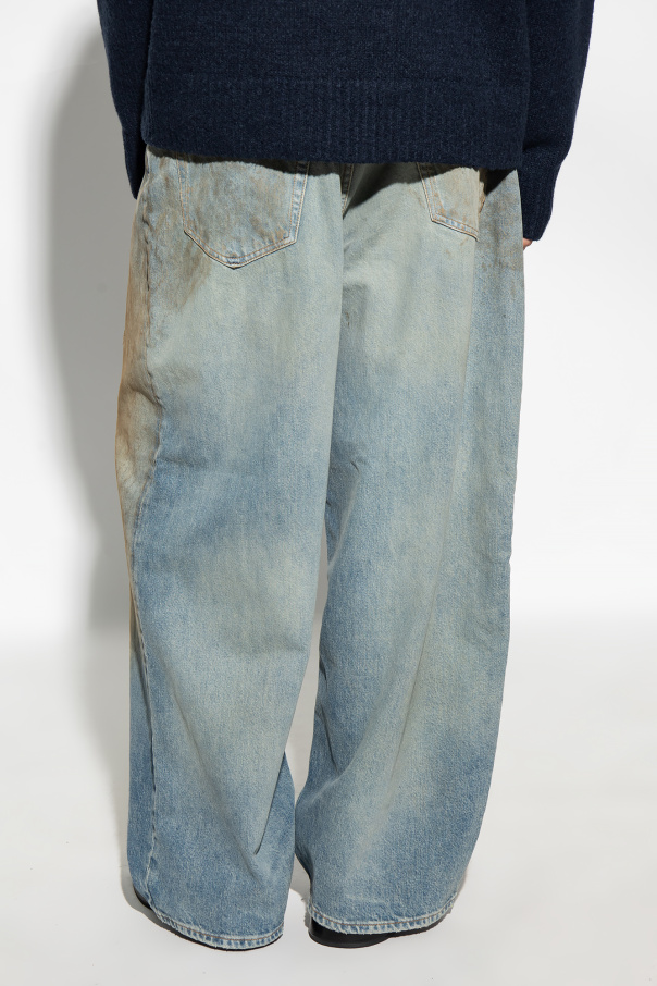 Acne Studios Blue Super Baggy-Fit Jeans