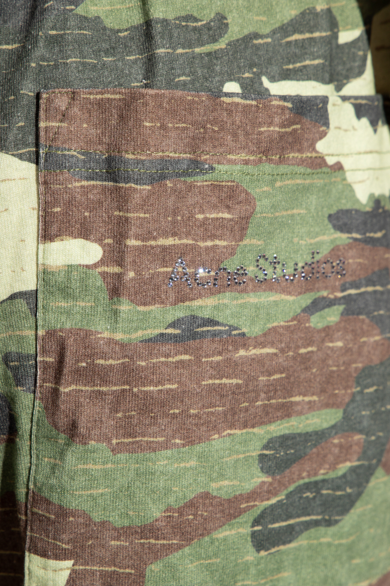 Acne Studios Sweatpants with camo motif