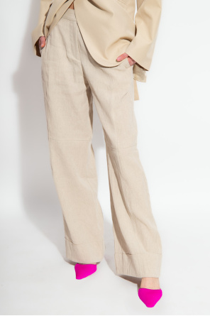 Acne Studios Loose-fitting distressed trousers