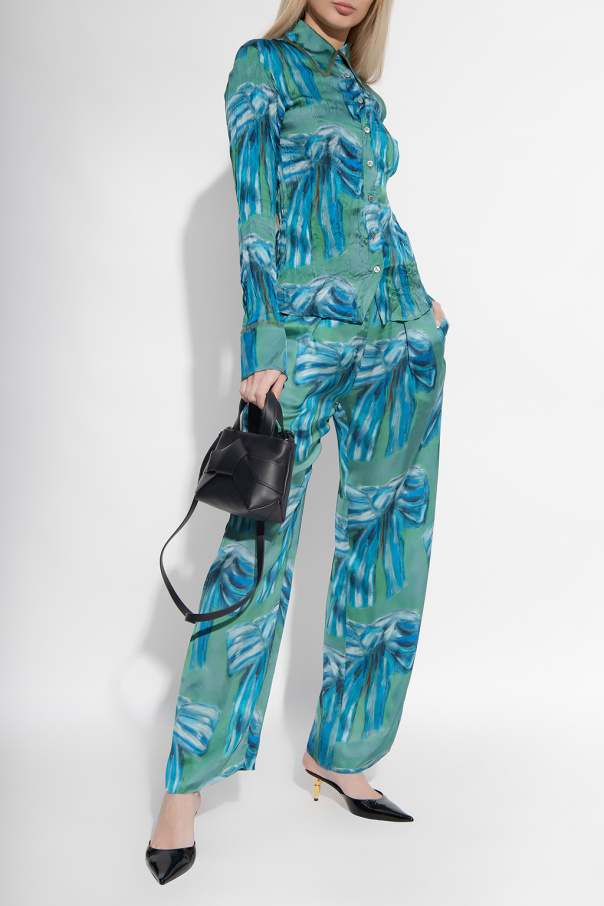 Acne Studios Patterned Cupsole trousers