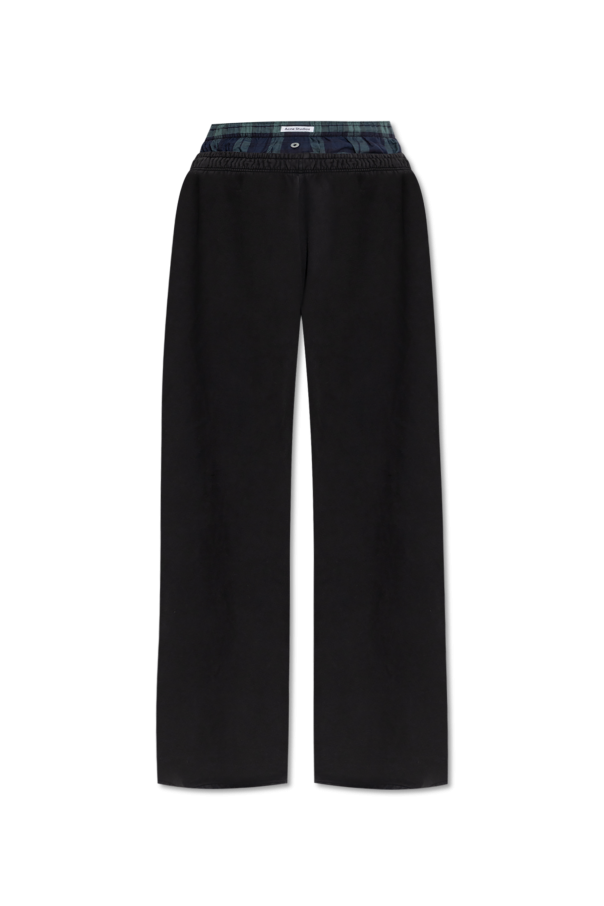 Wide-leg sweatpants od Acne Studios