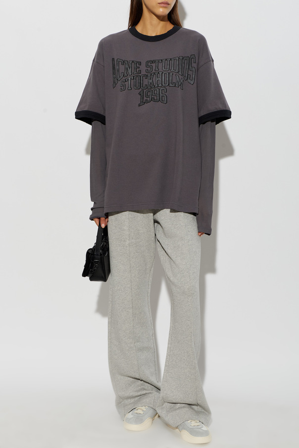 Acne Studios Trainingshosen mit ausgestelltem Bein