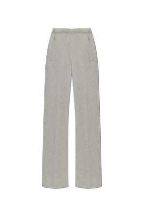 Sweatpants with flared legs