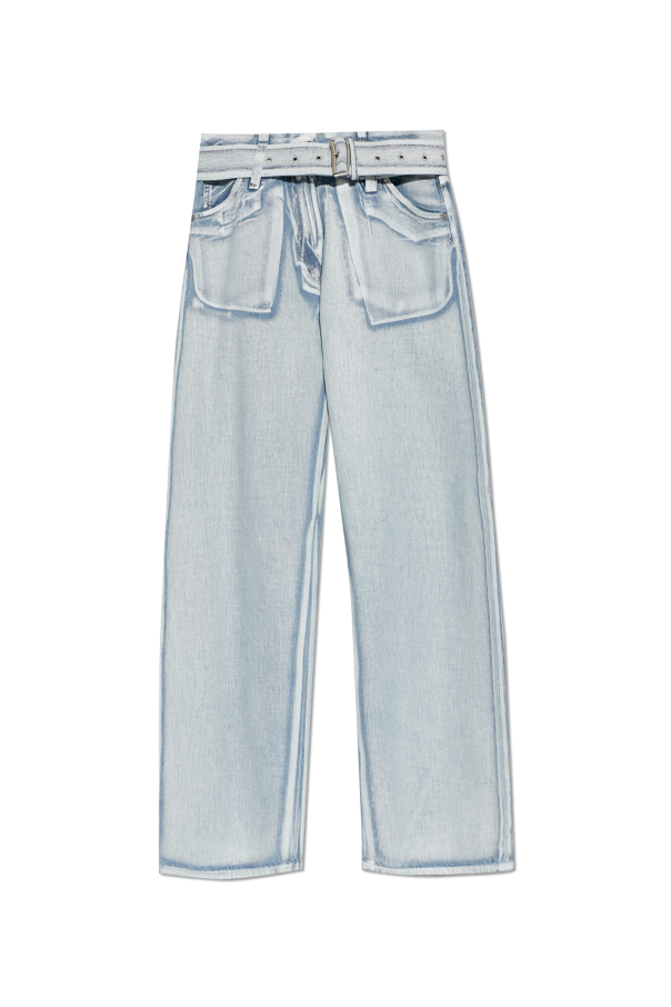 Jeans with belt od Acne Studios