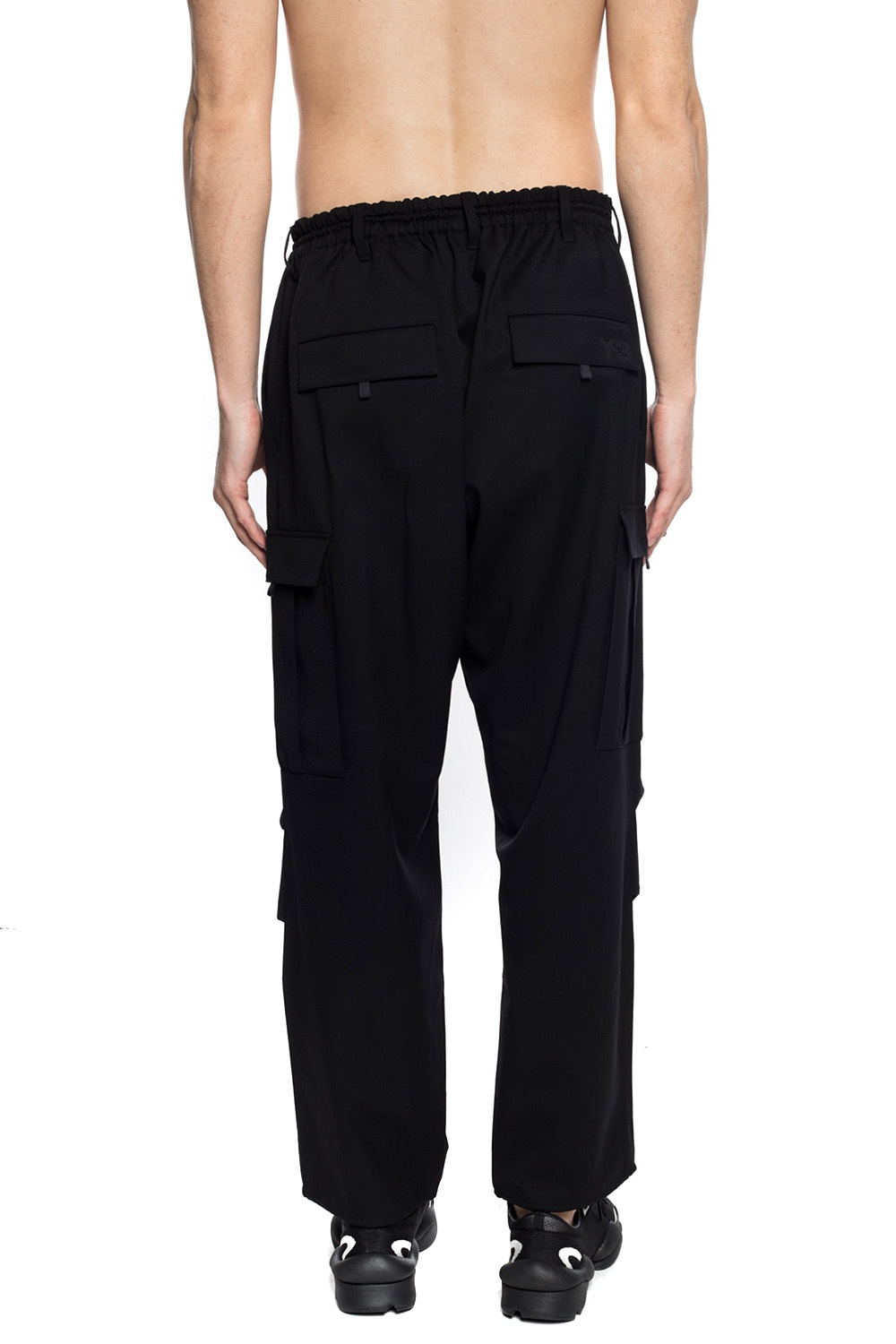 Y-3 Yohji Yamamoto Trousers with logo