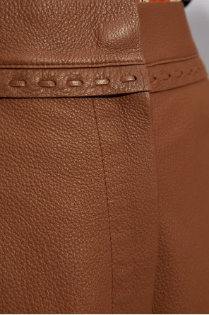 Fendi Leather pants