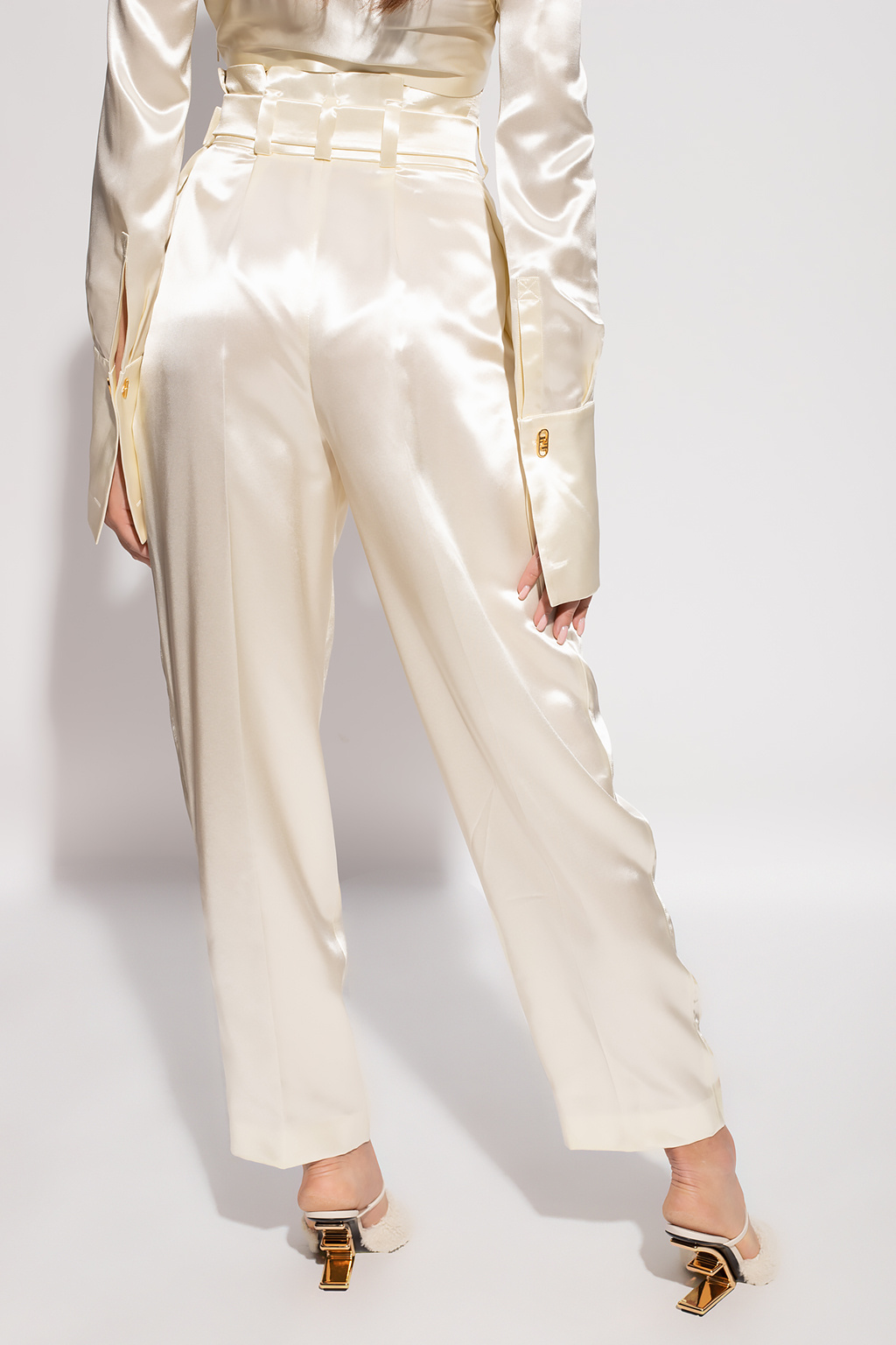 Fendi High-waisted trousers