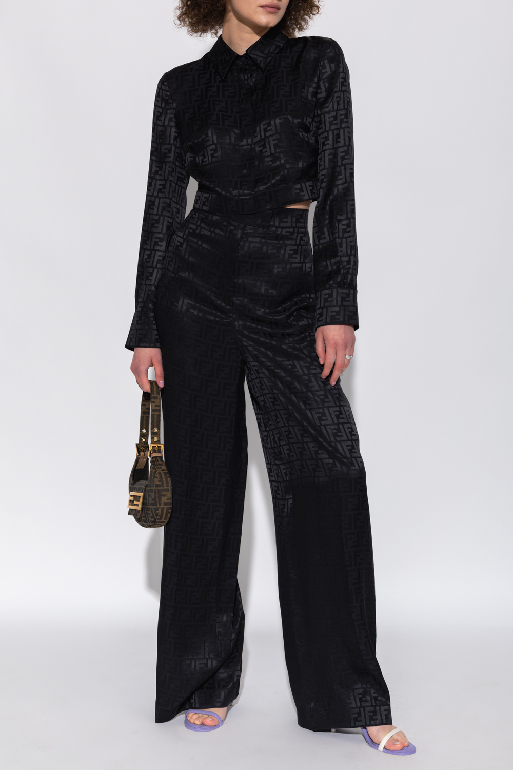 Fendi Silk trousers