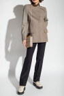 Fendi Wool pleat-front trousers