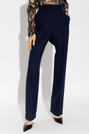 Fendi Pleat-front sequin trousers