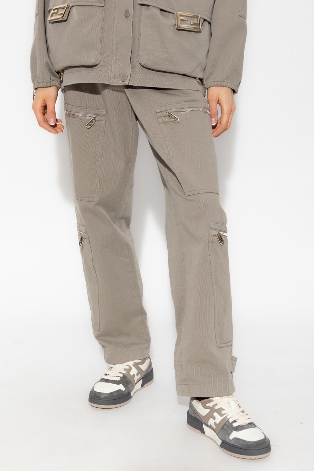 Fendi Arc trousers with pockets