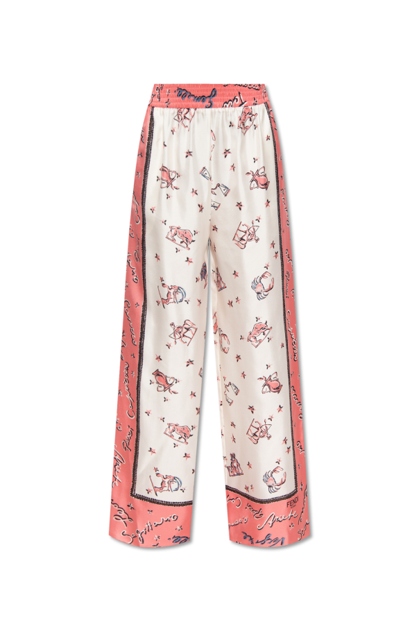 Fendi Pyjama-style trousers