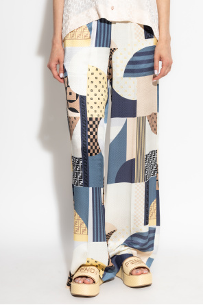 Fendi Loose fit trousers