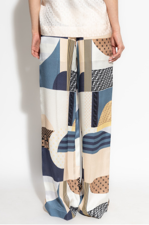 Fendi Loose fit trousers
