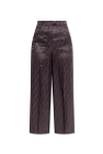 Fendi PURPLE Silk pants by Fendi
