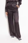 Fendi PURPLE Silk pants by Fendi