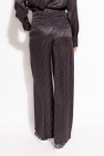 Fendi PURPLE Silk pants by Fendi