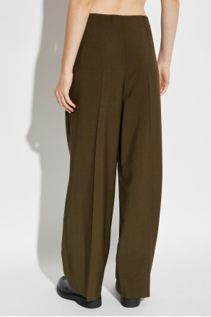 Fendi Wool trousers with pleats