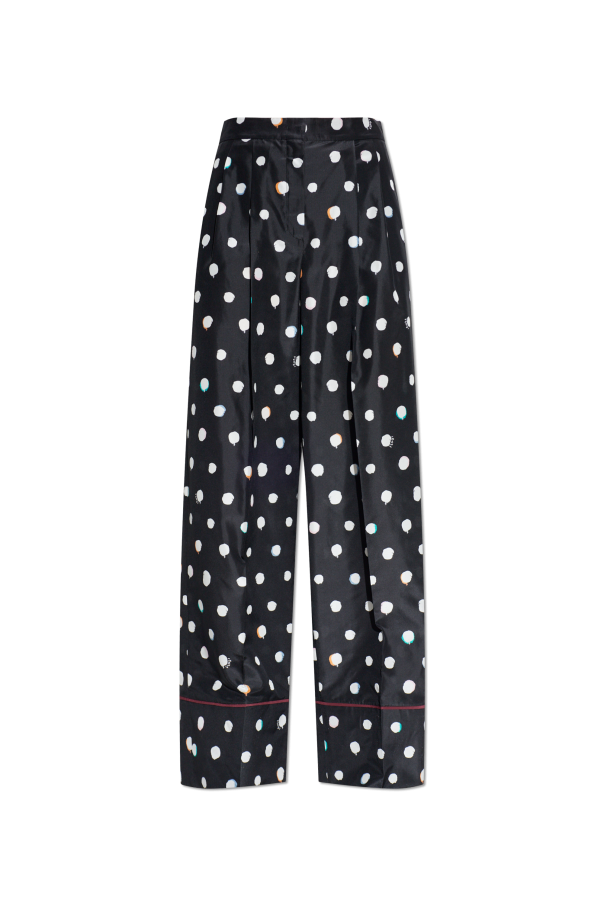 Silk trousers od Fendi