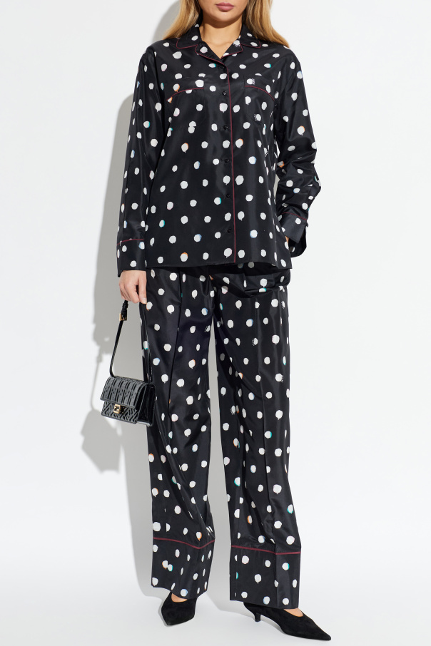 Fendi Silk trousers
