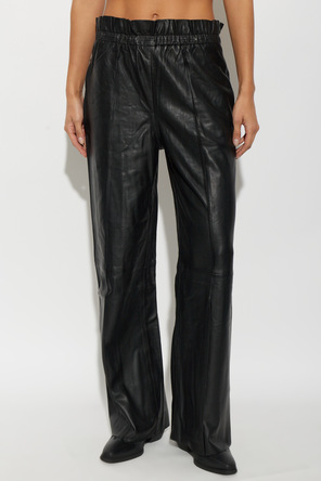 AllSaints Leather Trousers ‘Fran’