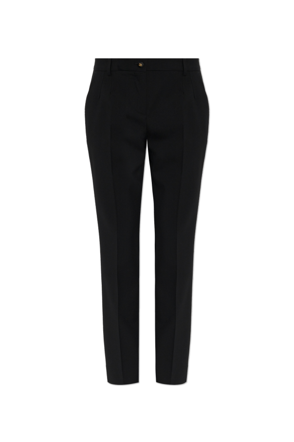 Wool pleated trousers od Dolce & Gabbana