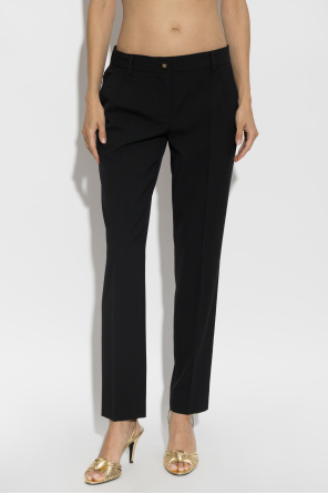 Dolce & Gabbana Wool pleated trousers