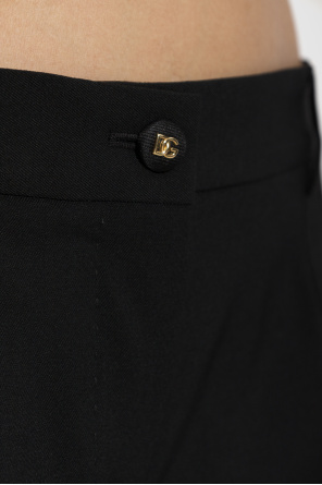 Dolce & Gabbana Wool pleated trousers