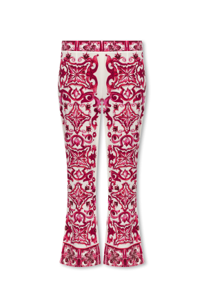 Silk trousers od Dolce & Gabbana