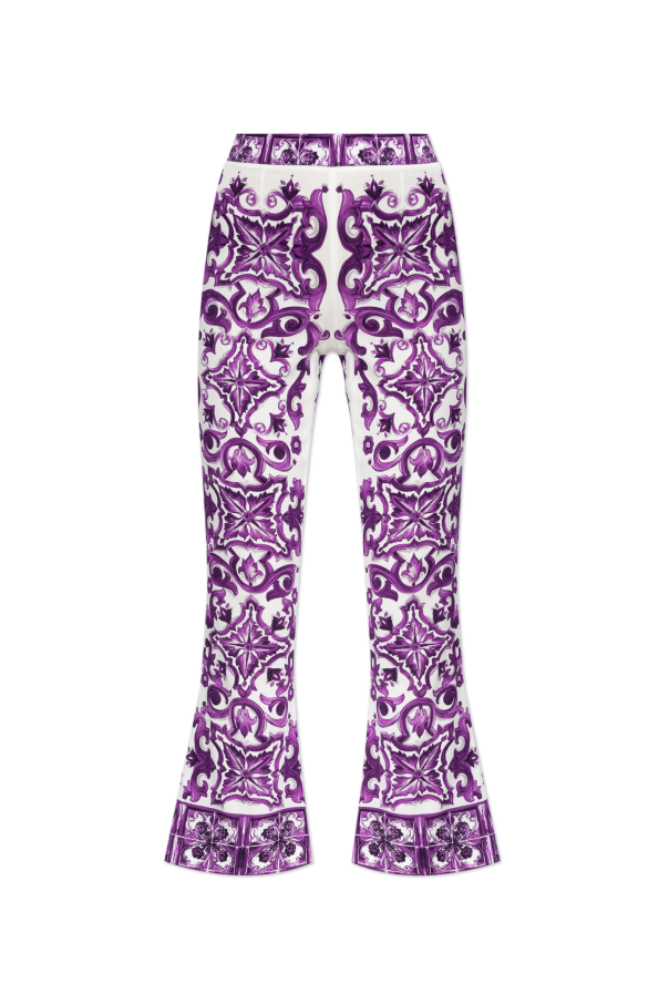Silk trousers od Dolce & Gabbana
