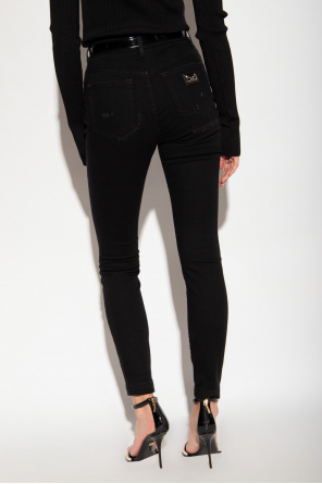 Dolce & Gabbana logo patch detail track pants Jeansy ‘Audrey’