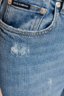 Dolce & Gabbana BLUE Jeans with vintage effect