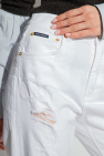 Dolce & Gabbana WHITE Boyfriend jeans
