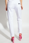 Dolce & Gabbana WHITE Boyfriend jeans