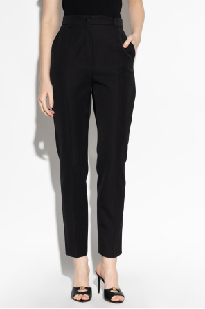 Dolce & Gabbana Wool pleated trousers