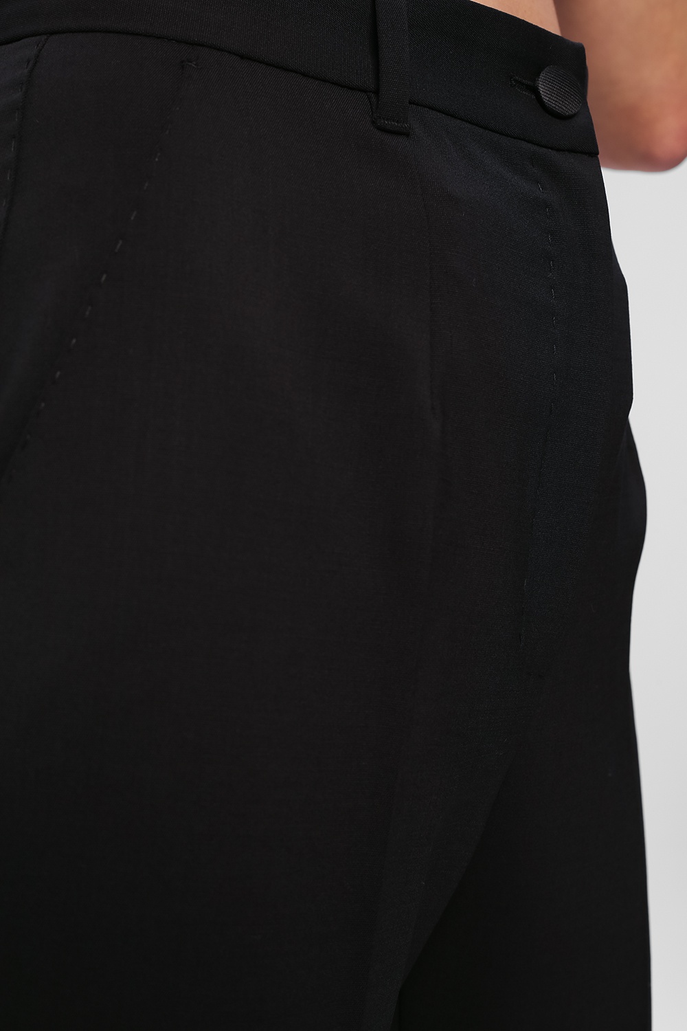 Dolce & Gabbana Wool pleat-front trousers