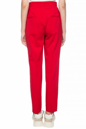 Dolce & Gabbana Creased wool long trousers