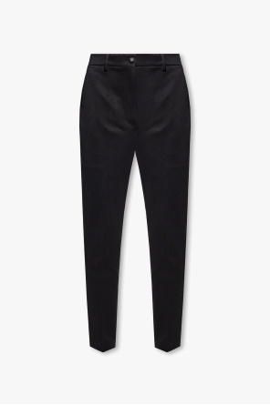 Pleat-front trousers od Rosa Dolce & Gabbana Kurtki jeansowe